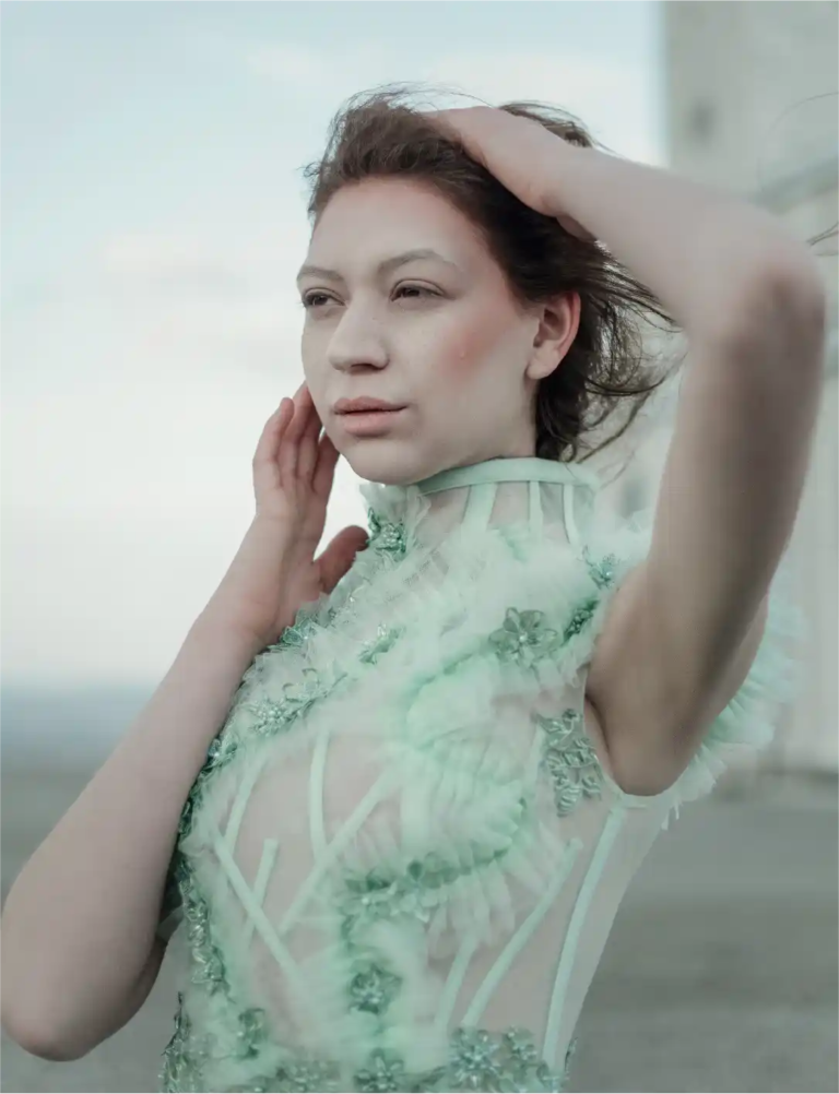 Look 18 from the Bryme collection by Etnik Shala
