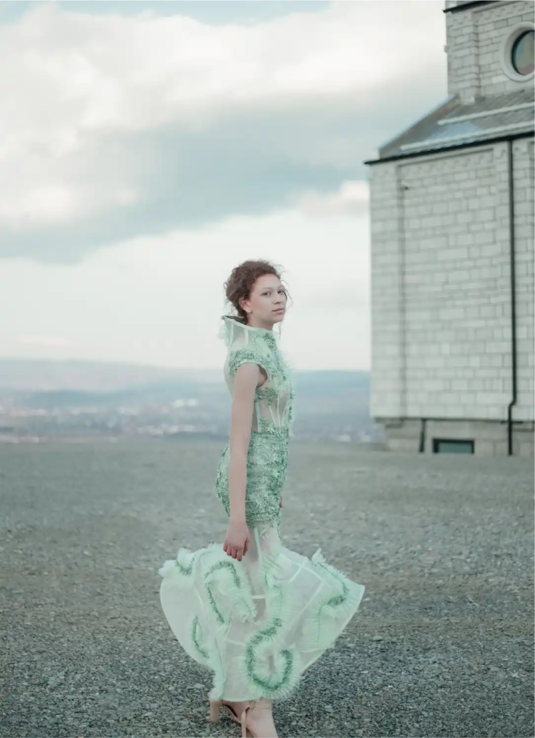 Look 20 from the Bryme collection by Etnik Shala
