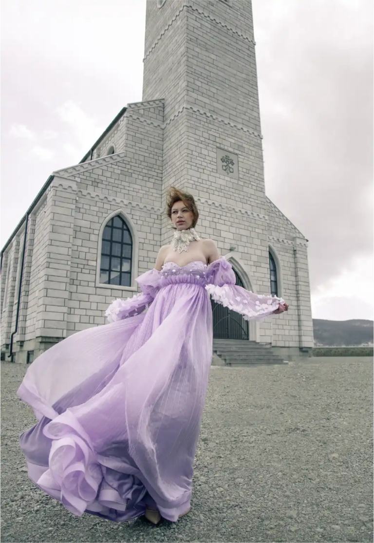 Look 30 from the Bryme collection by Etnik Shala