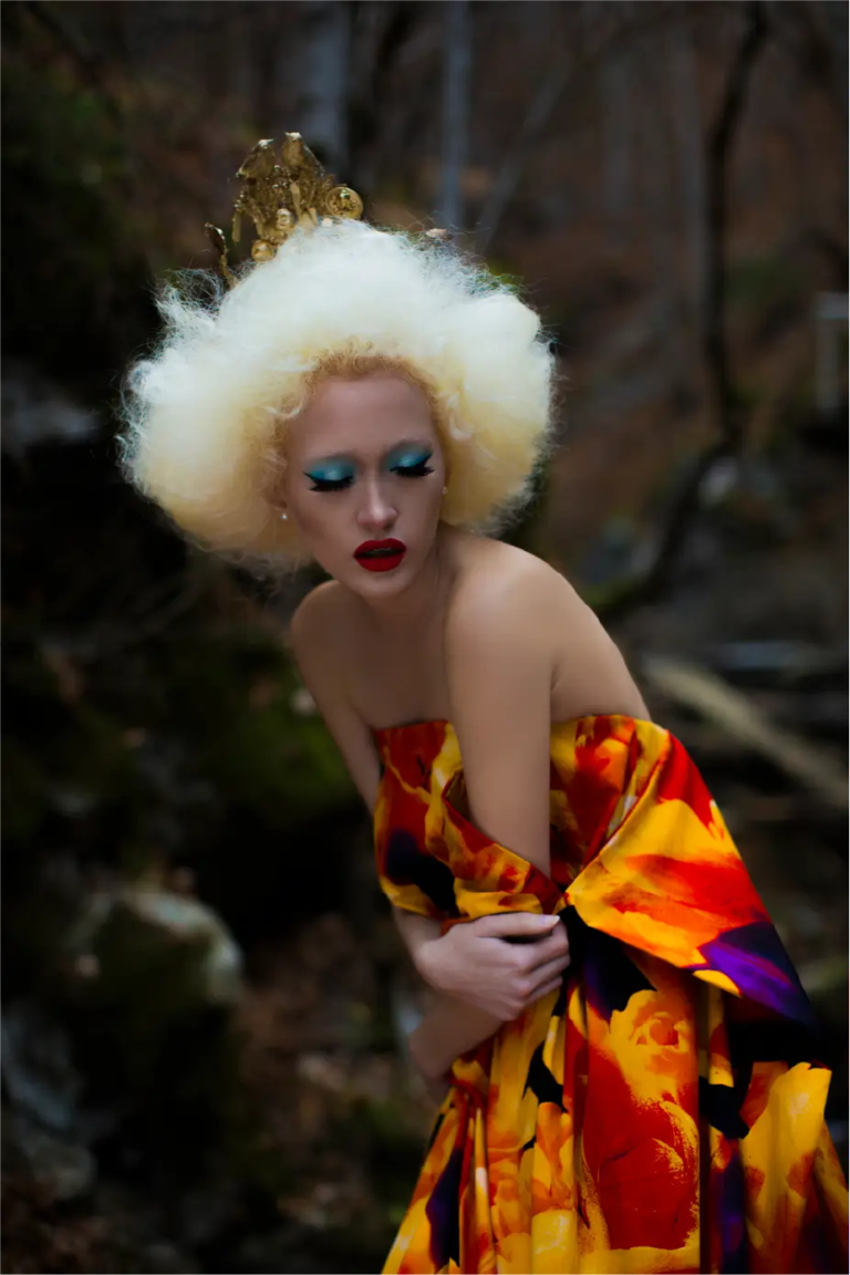 Look 06 from the Geisha collection by Etnik Shala