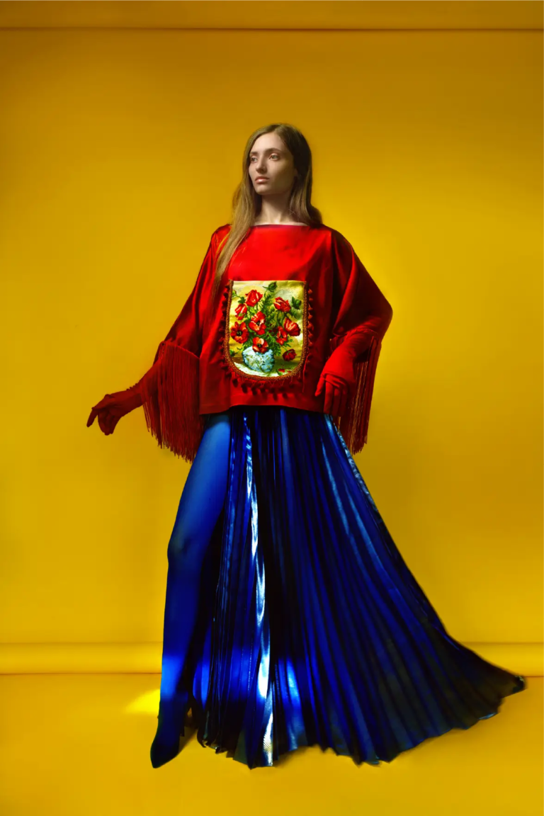 Look 01 from the Goblen collection by Etnik Shala