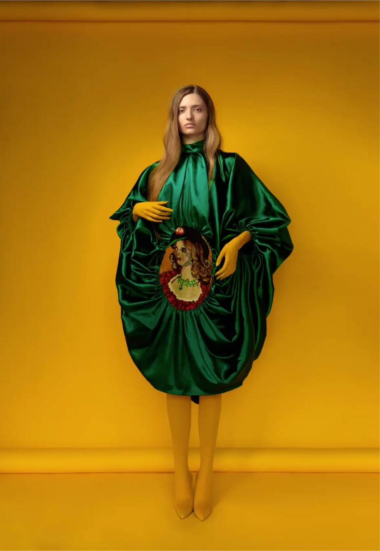 Look 02 from the Goblen collection by Etnik Shala