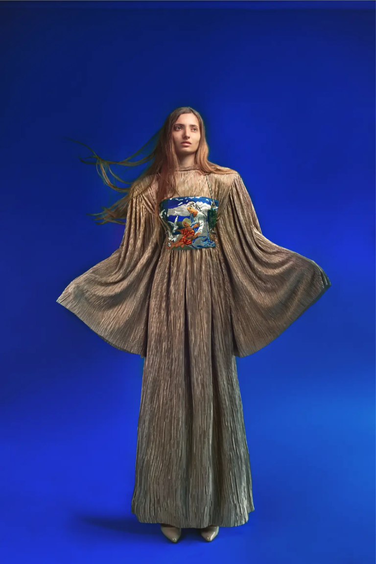Look 03 from the Goblen collection by Etnik Shala