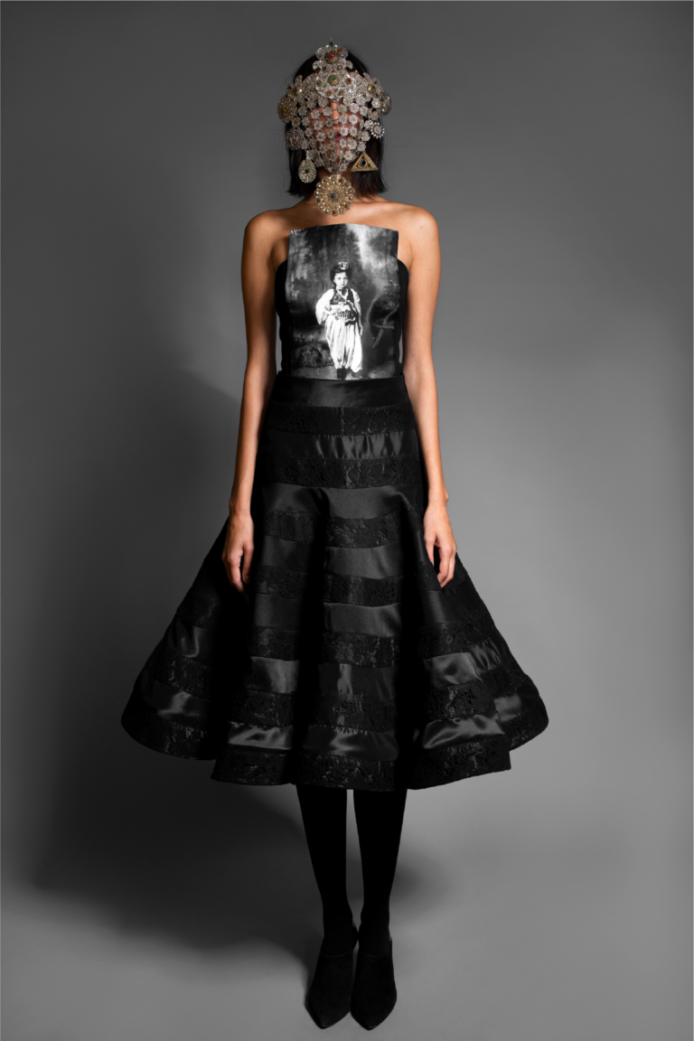 Look 11 from the Marubi Collection collection by Etnik Shala