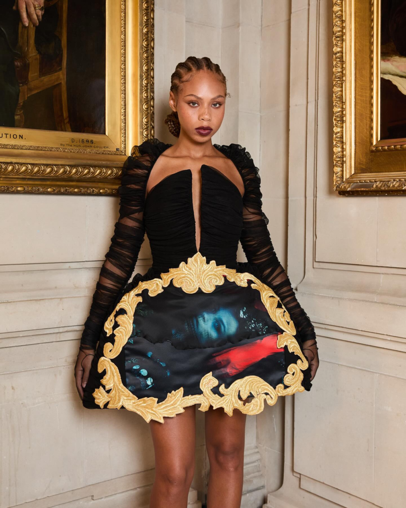 Look 13 from the Myth collection by Etnik Shala