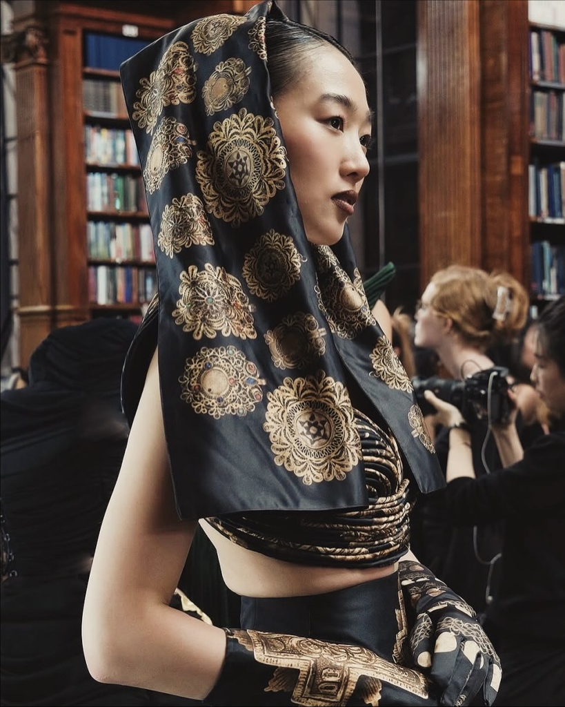 Look 21 from the Myth collection by Etnik Shala