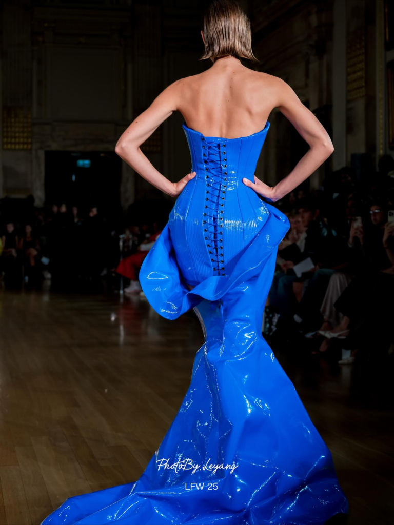 Look 27 from the Myth collection by Etnik Shala