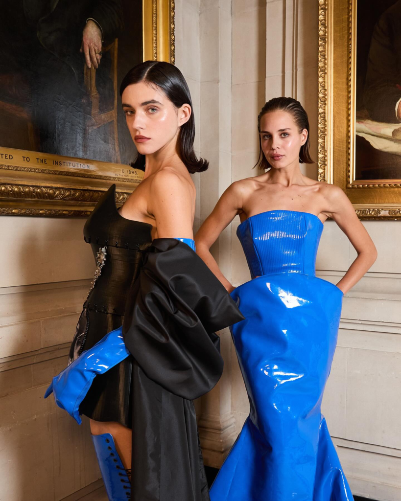 Look 09 from the Myth collection by Etnik Shala